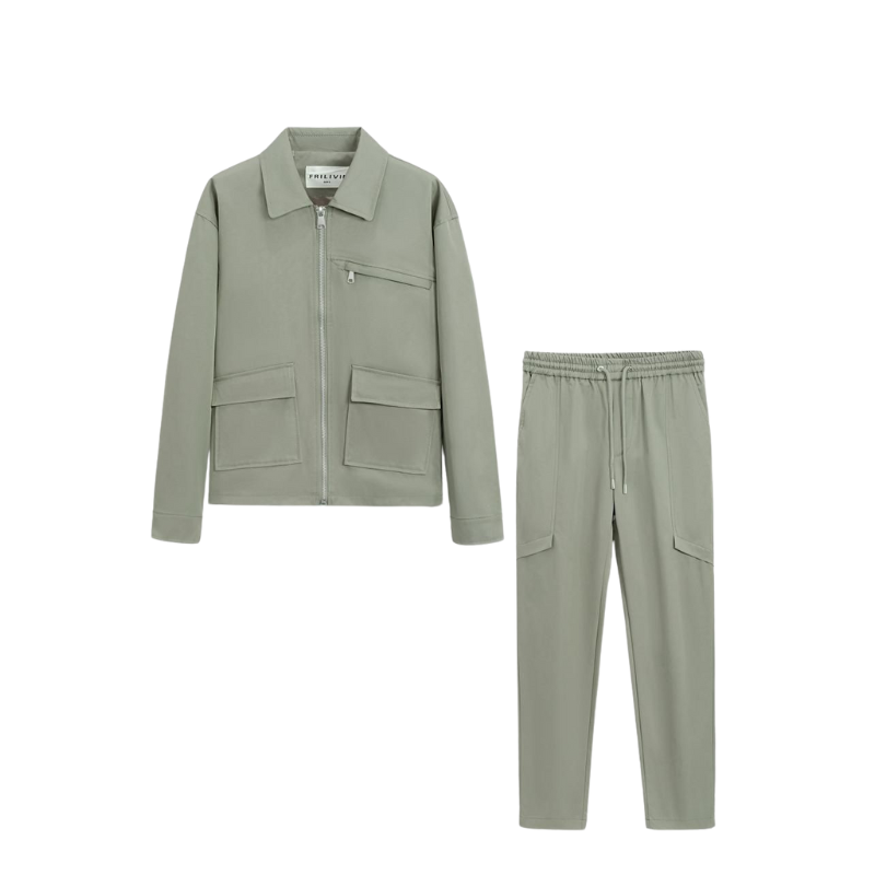 Workwear Jacket & Cargo Jogger Set