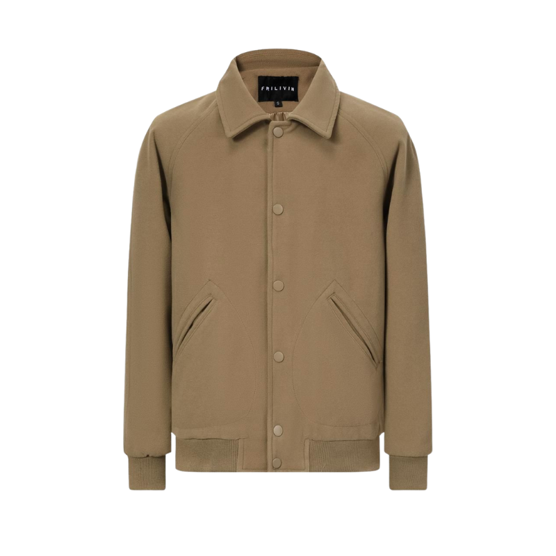 Harrington Style Wool Jacket