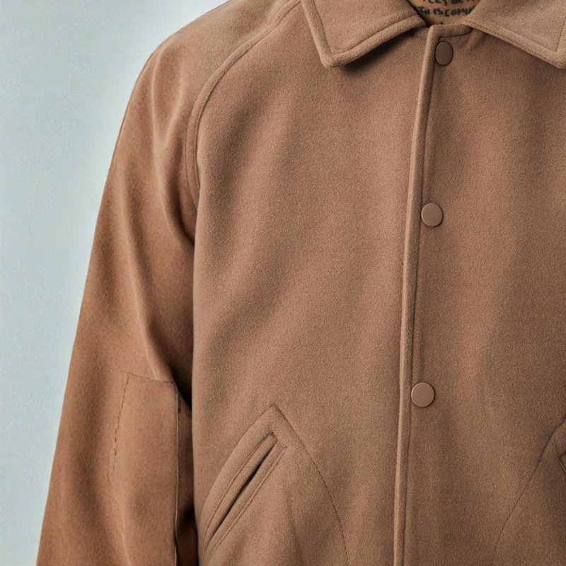 Harrington Style Wool Jacket