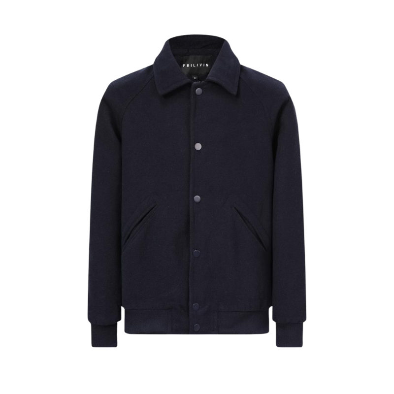 Harrington Style Wool Jacket