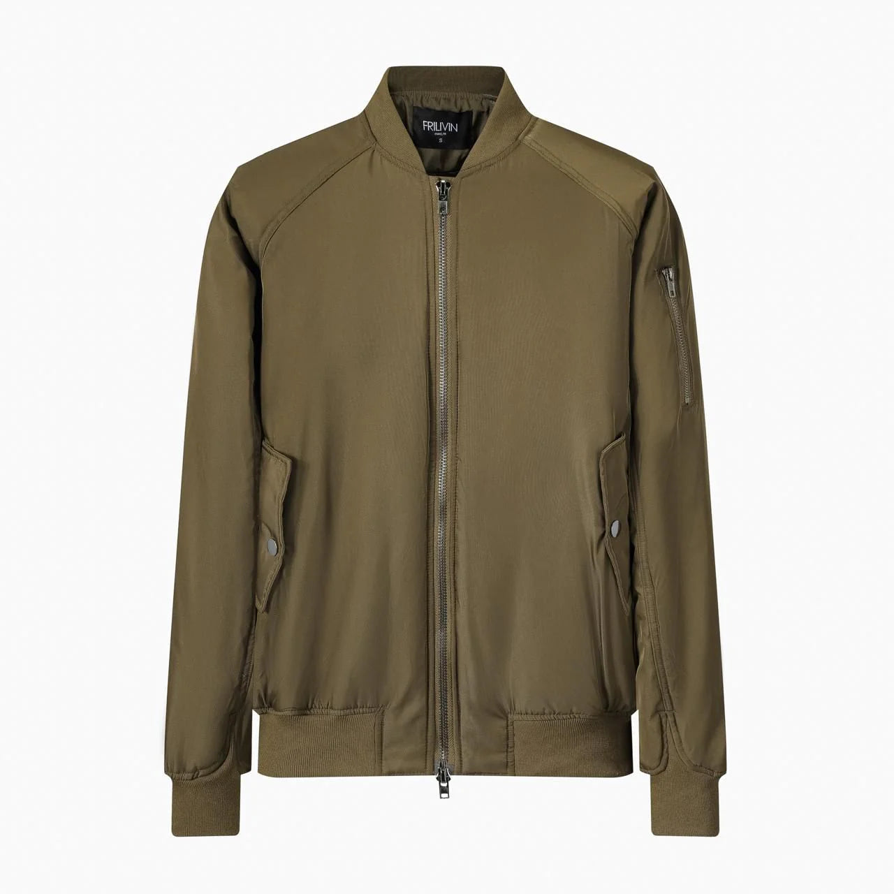 V-neck Bomber Jacket