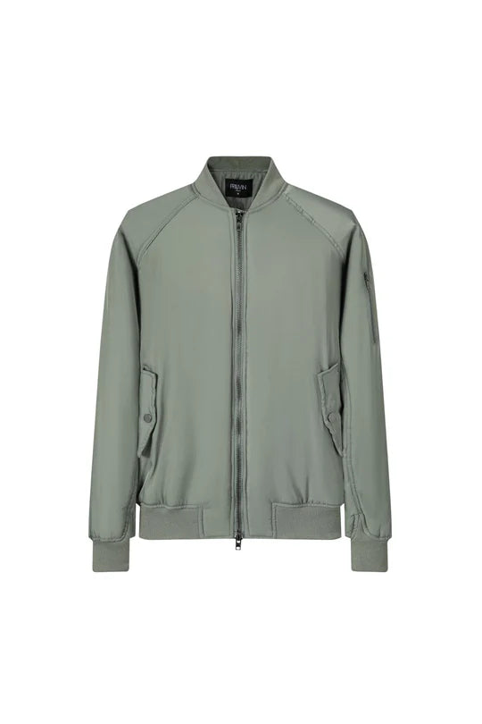 V-neck Bomber Jacket