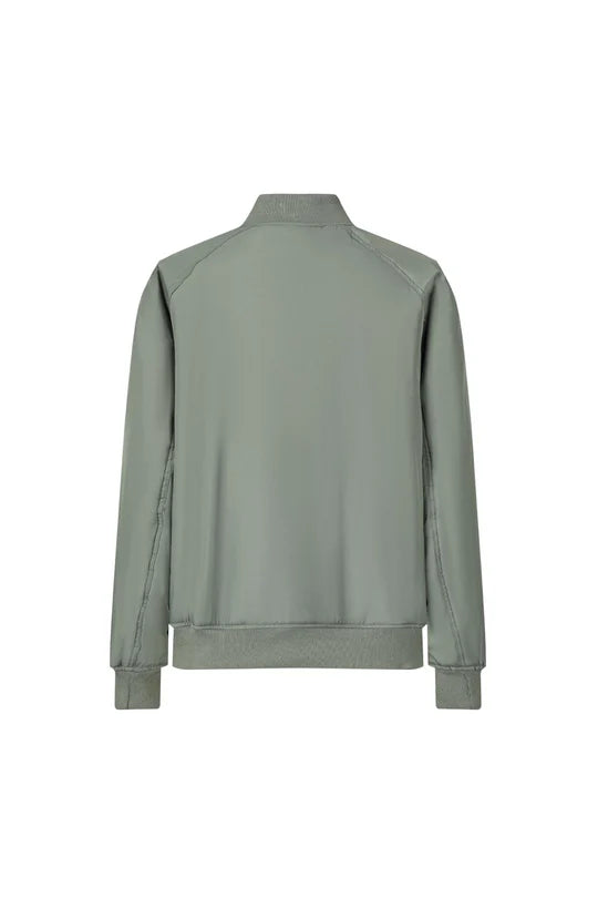 V-neck Bomber Jacket