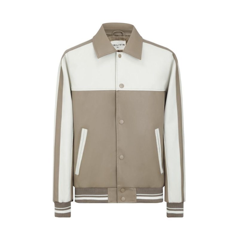 Veste bi-couleur courte