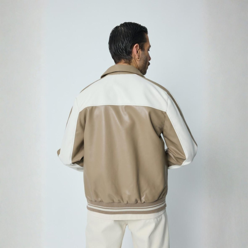 Veste bi-couleur courte