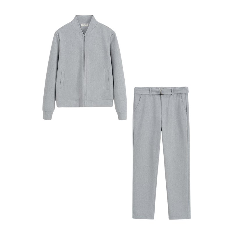 Ensemble Bomber & Pantalon Ceinturé