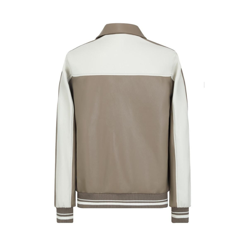 Veste bi-couleur courte